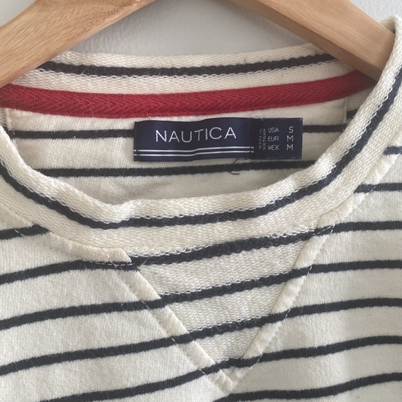 NAUTICA 100% Cotton Striped Sweatshirt - Picture 3 of 9